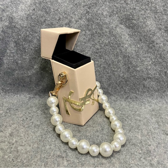 Yves Saint Laurent Libre Perfume Box Converted Bag Beige - Picture 13 of 15